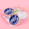 Transparent Cosmetic Loose Powder Jar